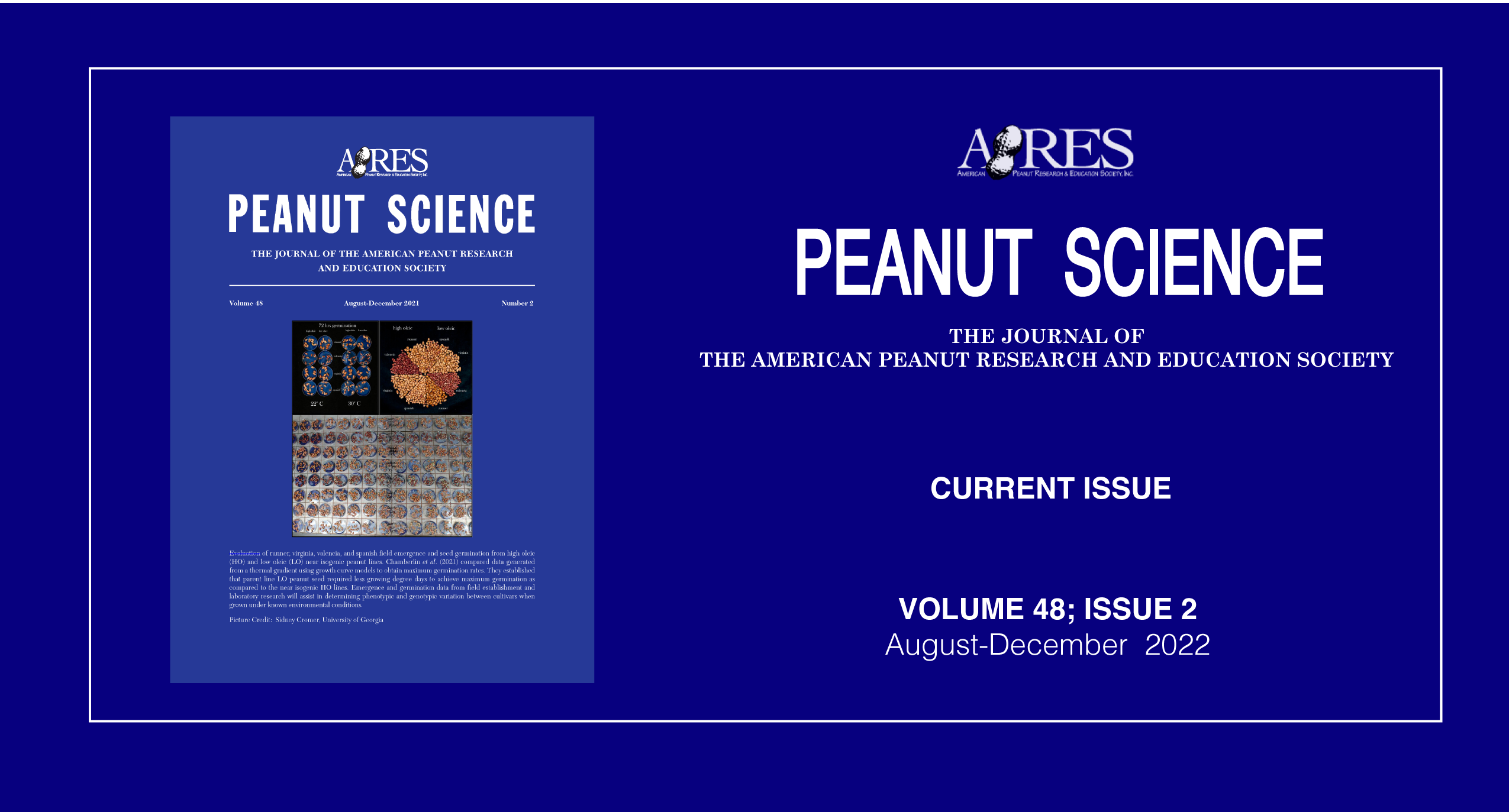 Peanut Science Main Issue